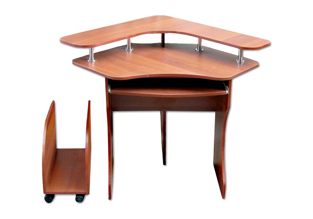 Кутовий комп'ютерний стіл "Літак" МАКСІ-Меблі