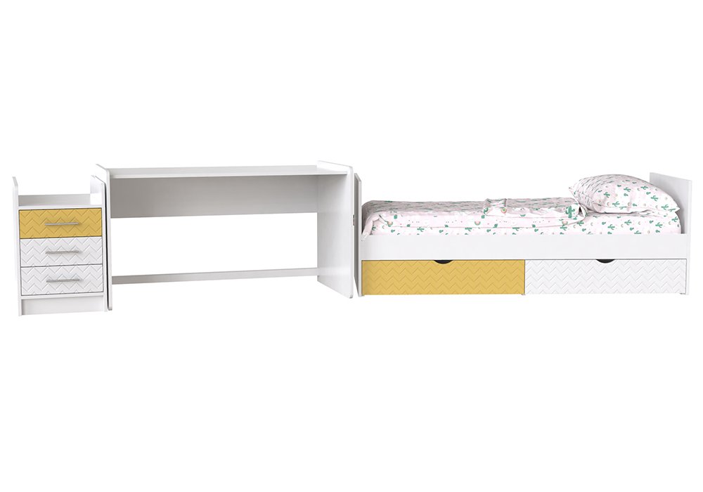  Купити Дитячі ліжка Дитяче ліжко-трансформер "Binky ДС039" ART in HEAD