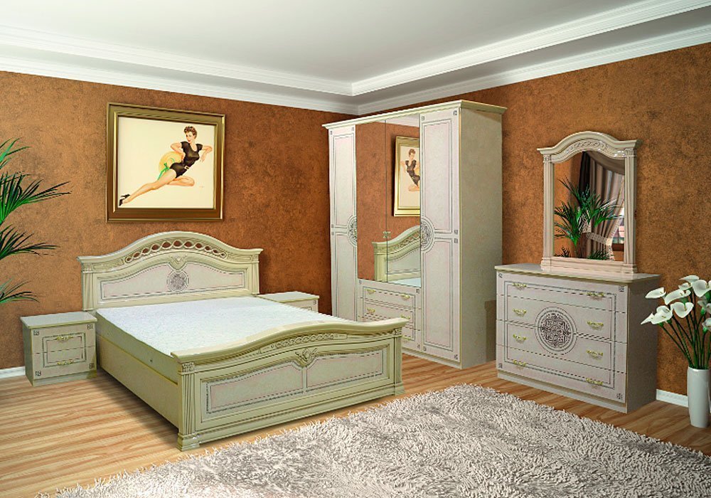  Купити Спальні та спальні гарнітури Спальня Діана 6Д "Світ Меблів"