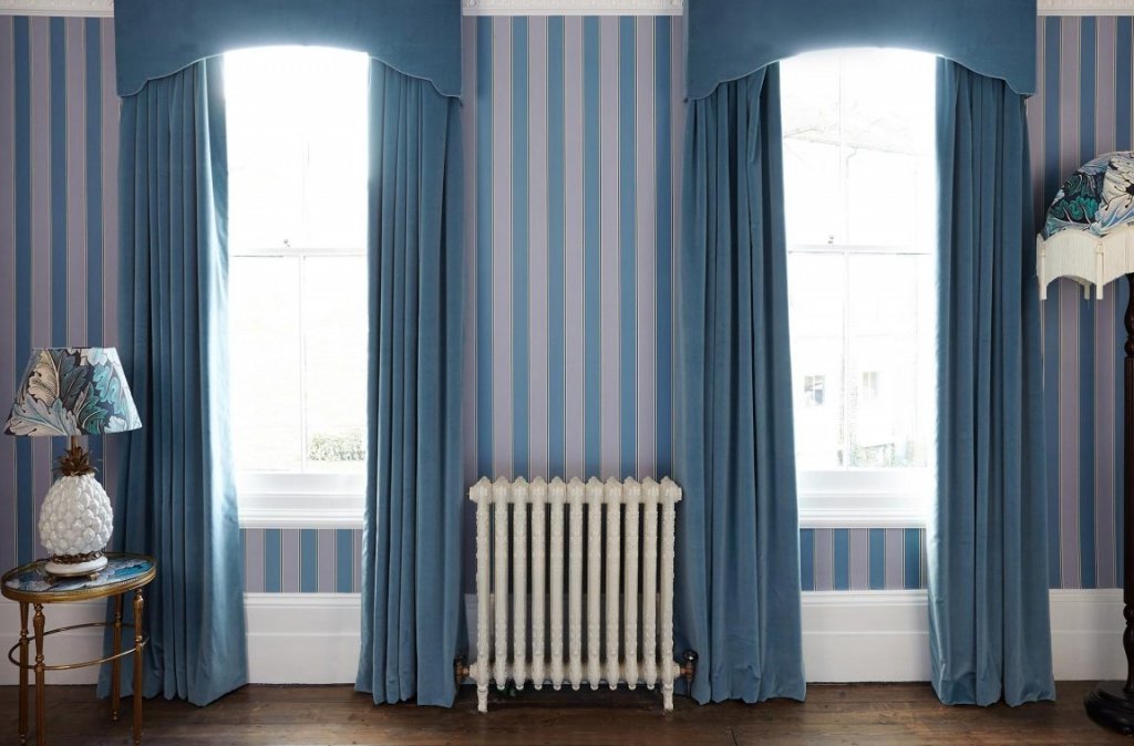 шторы для классической спальни