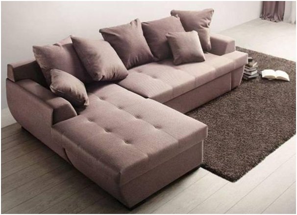 стильный угловой диван
