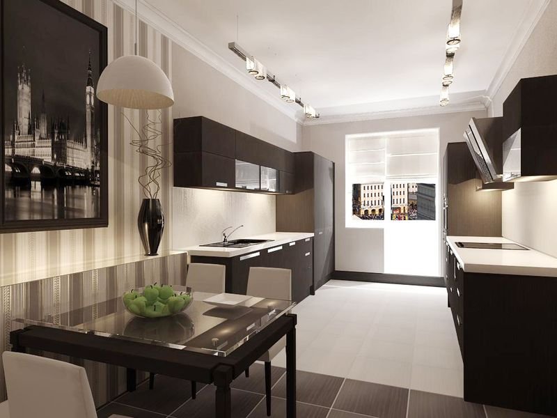 Кухня-гостиная площадью 18 кв. м: особенности планировки, дизайна и зонирования