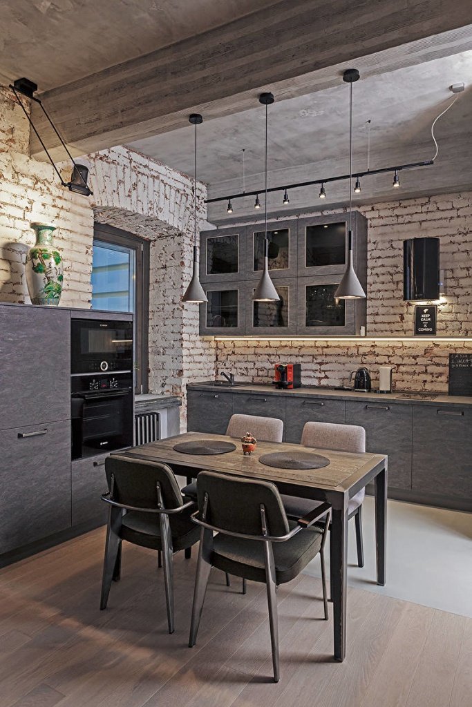 Дизайн интерьера кухни 12 квадратных метров: 42 идеи планировки