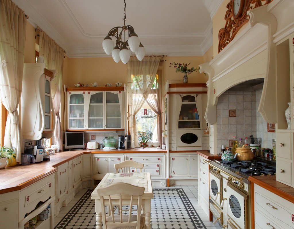 Значение стиля прованс в интерьере кухни