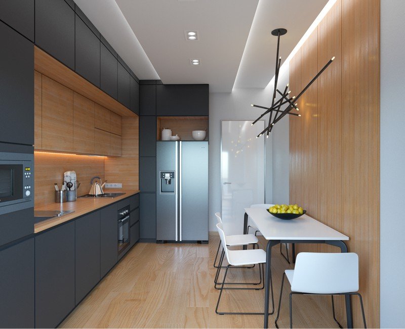 Дизайн кухни 15 кв м: интерьер и планировка кухни гостиной | Интерьер кухни, Интерьер, Дизайн кухни