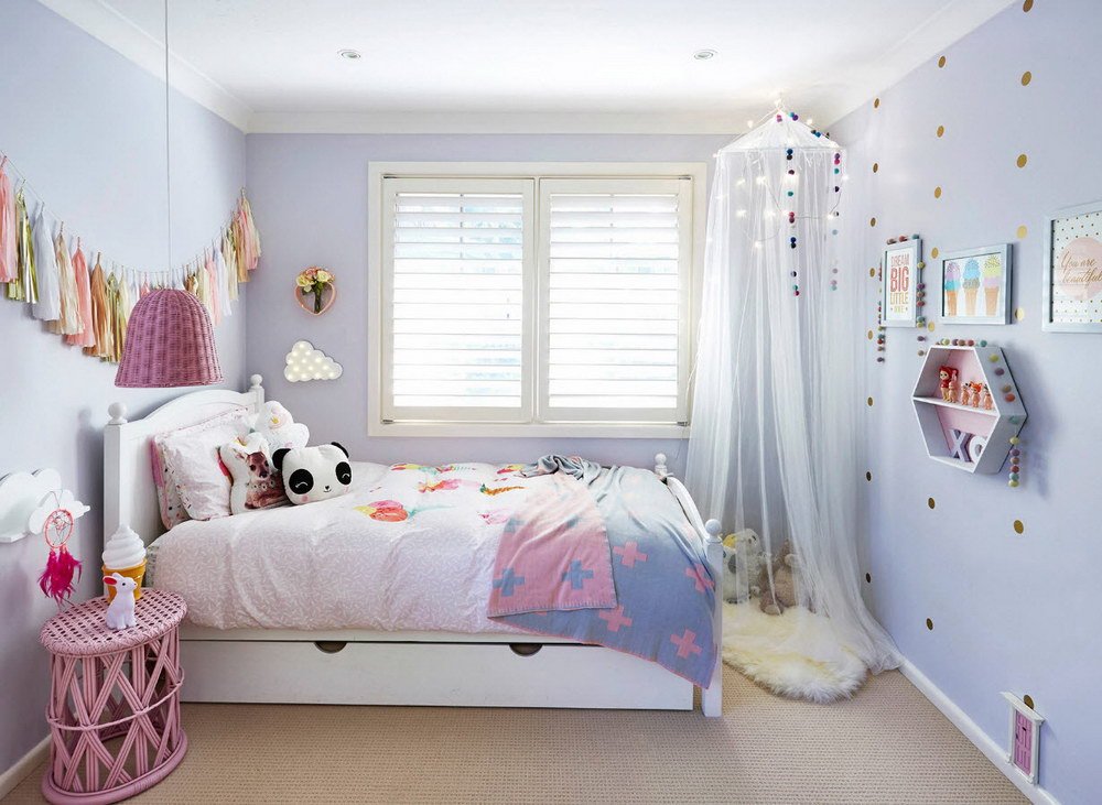 детская комната с милым дизайном