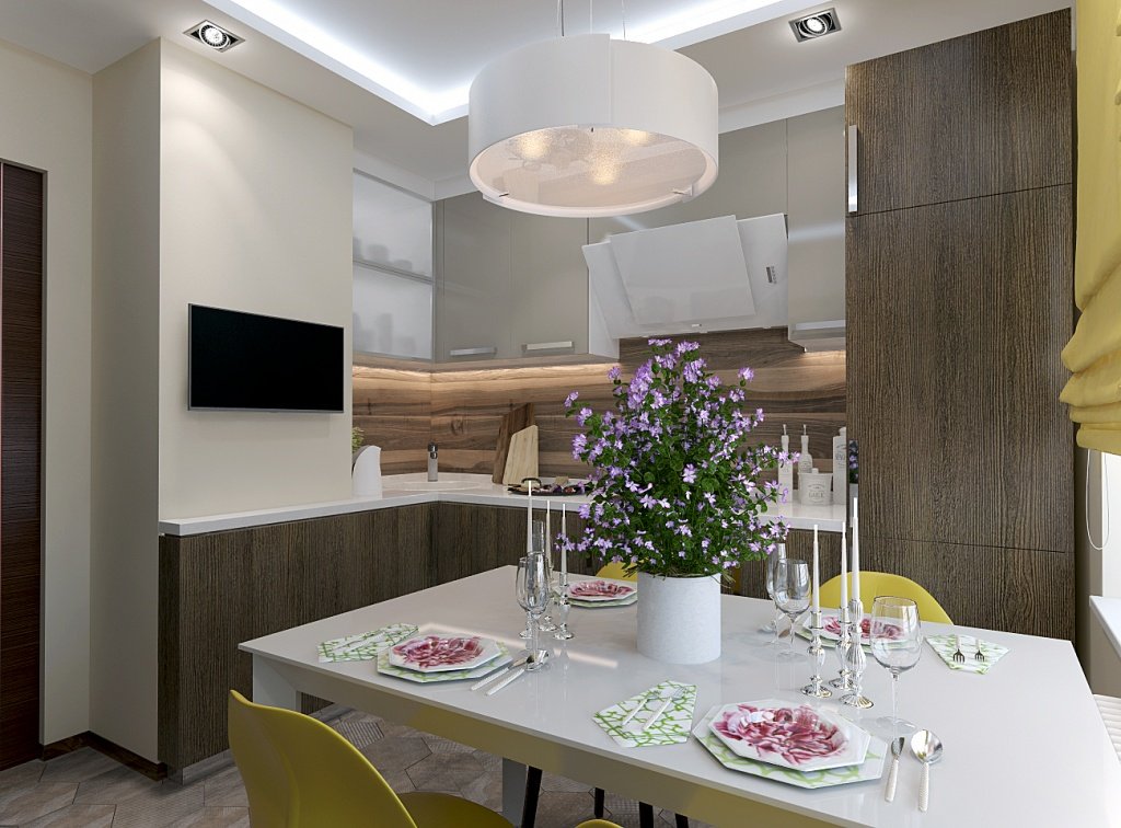 Создаем зону отдыха в интерьере кухни 10 кв. м: фото лучших идей дизайна с диваном