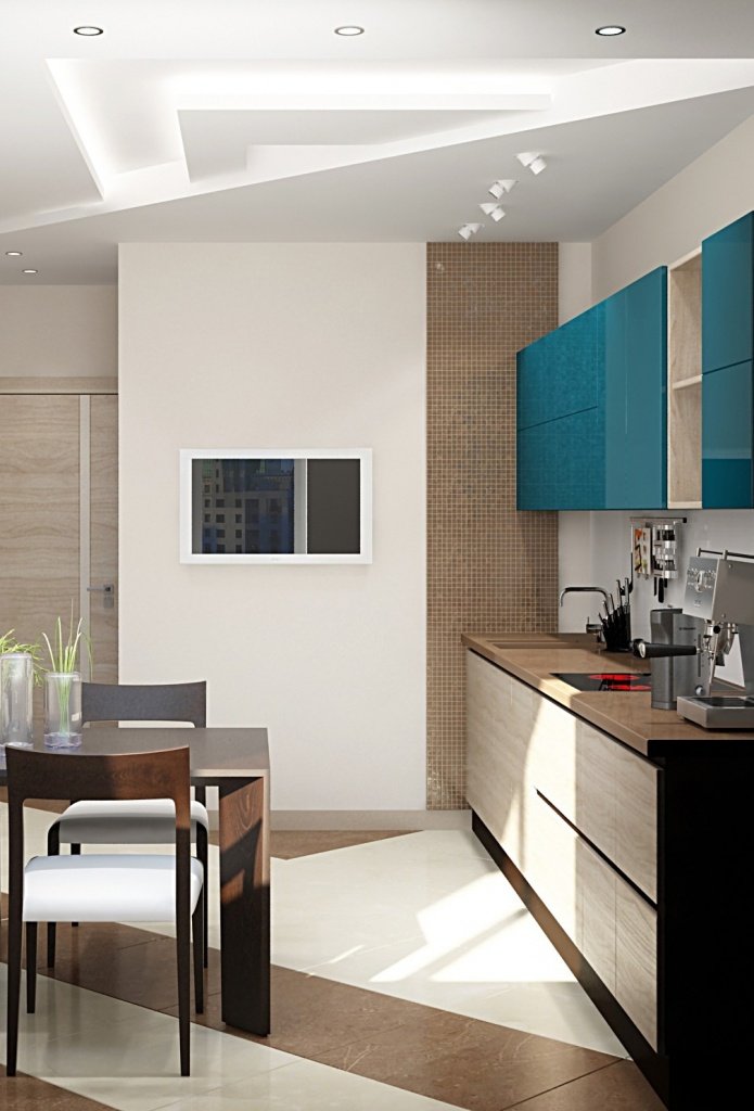 Дизайн кухни площадью 8 кв. метров: 60 идей с фото оформления интерьера
