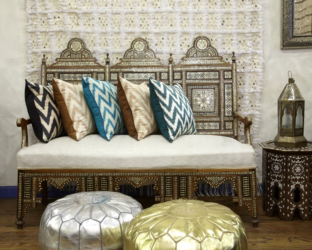 марокканские подушки