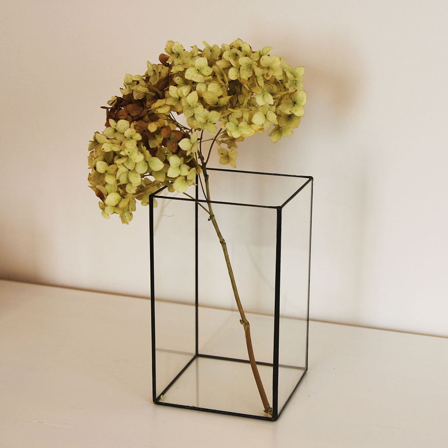 ваза для цветов в стиле лофт