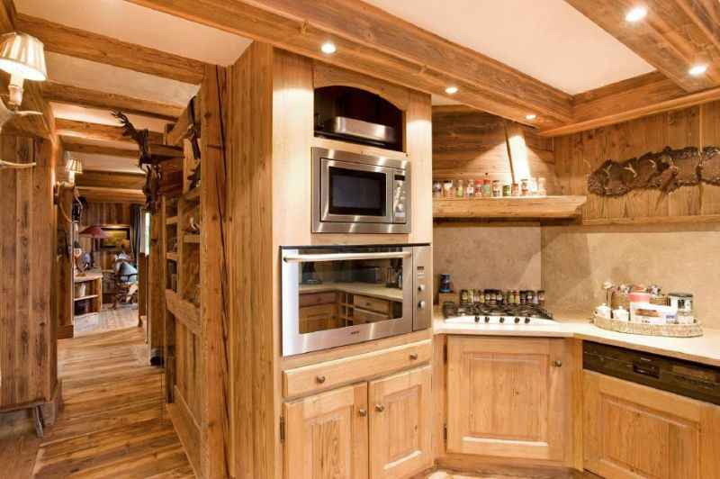 кухня в деревенском стиле Швейцарии
