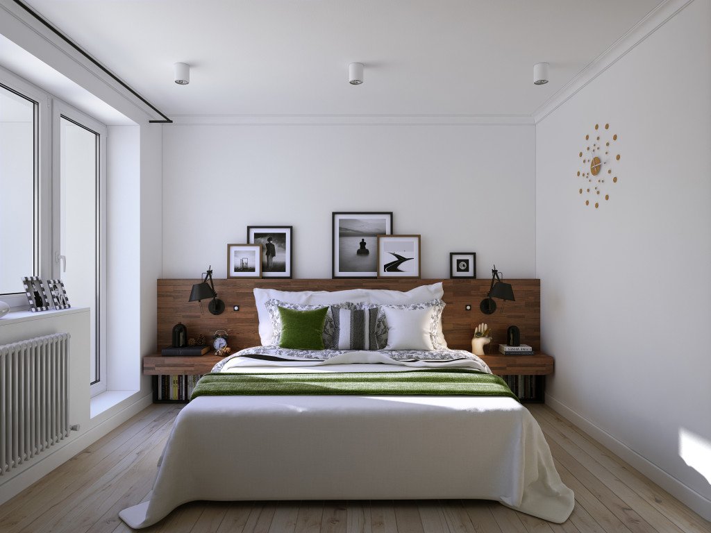 современный стиль спальни в квартире