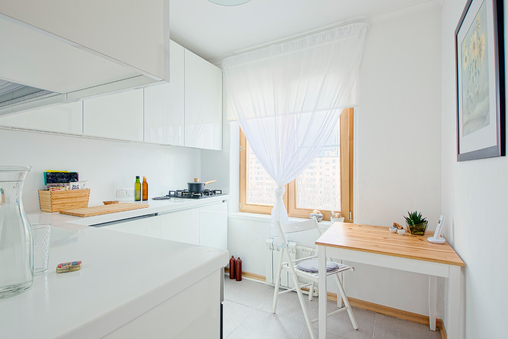 Дизайн малогабаритных кухонь (74 фото)