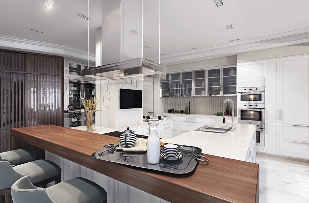 Дизайн и фото кухни-гостиной 30 кв м « DOM&Интерьер