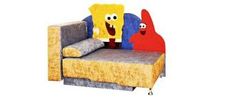 Дитячий диван Спанч Боб Даліо - поєднання комфорту і казкової атмосфери для Вашої дитини
