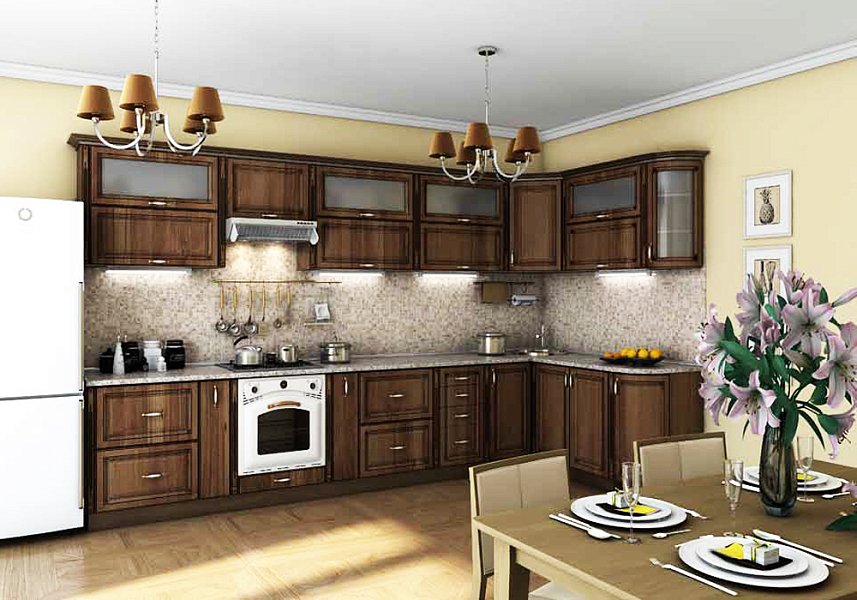 Угловая кухня – купить недорого в интернет-магазине Golden Plaza ...