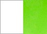 Колір каркаса: Білий / Колір оббивки: Зелена однотонна Y-517 WKZ