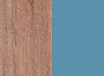 Колір корпусу: Дуб Сонома трюфель / Колір фасаду: Блакитний