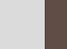 Колір оббивки: Сірий / Колір каркаса: Темний горіх