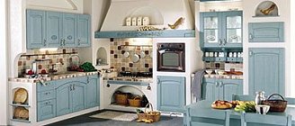 Кухня в стилі прованс - атмосфера блакитного берега і мотиви півдня Франції у вас в будинку