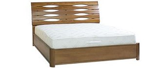 Ліжко Маріта з підйомним механізмом Олімп - спальне місце і комод в одному виробі
