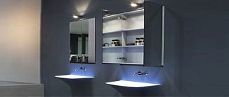 Як вибрати дзеркальну шафку в ванну?