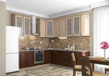 Угловая кухня "Квадрис 2800 х 1800" Garant – купить недорого в GoldenPlaza