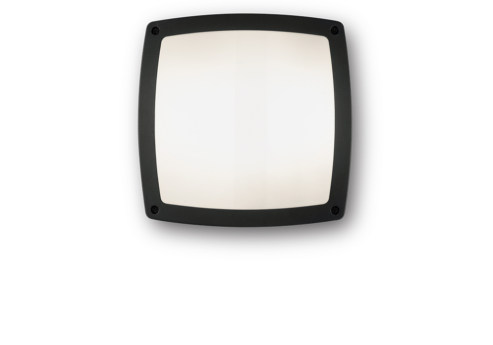 Светильник COMETA AP3 Ideal Lux, Форма Квадратный, Цвет Черный, Размер Большой
