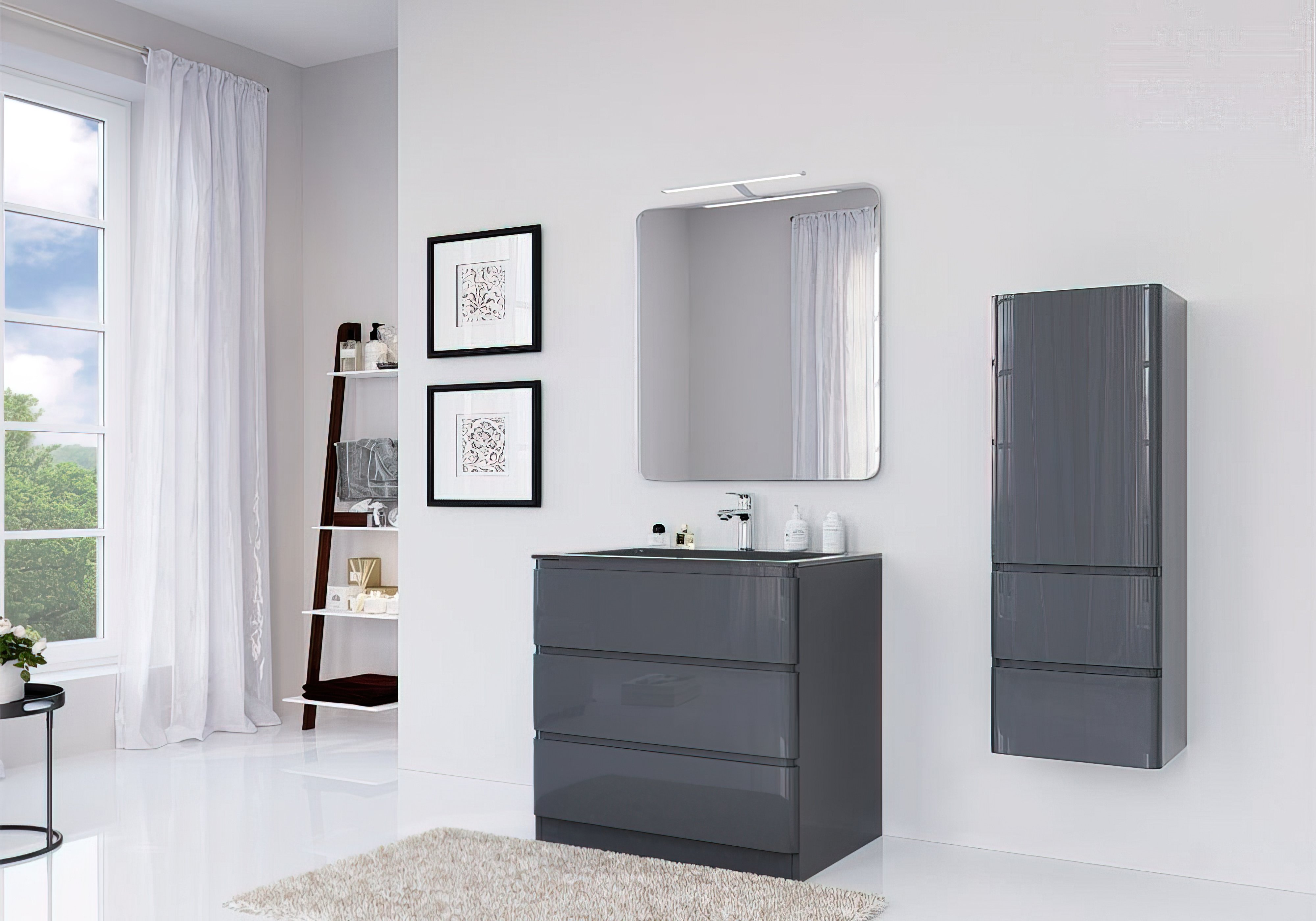 Комплект мебели для ванной "Adele-2" Marsan