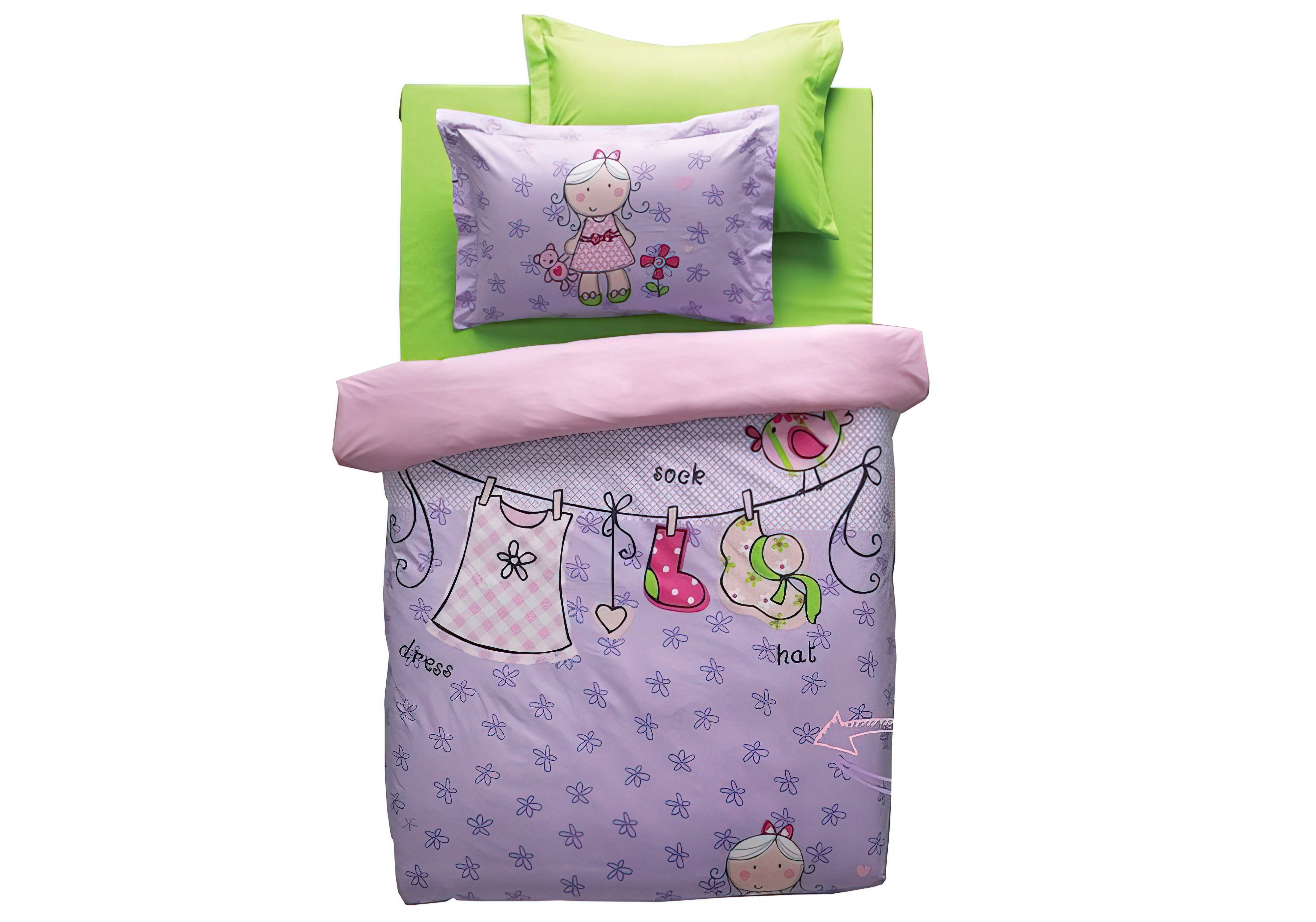 Комплект детского постельного белья Molly Karaca Home, Количество спальных мест Двуспальный