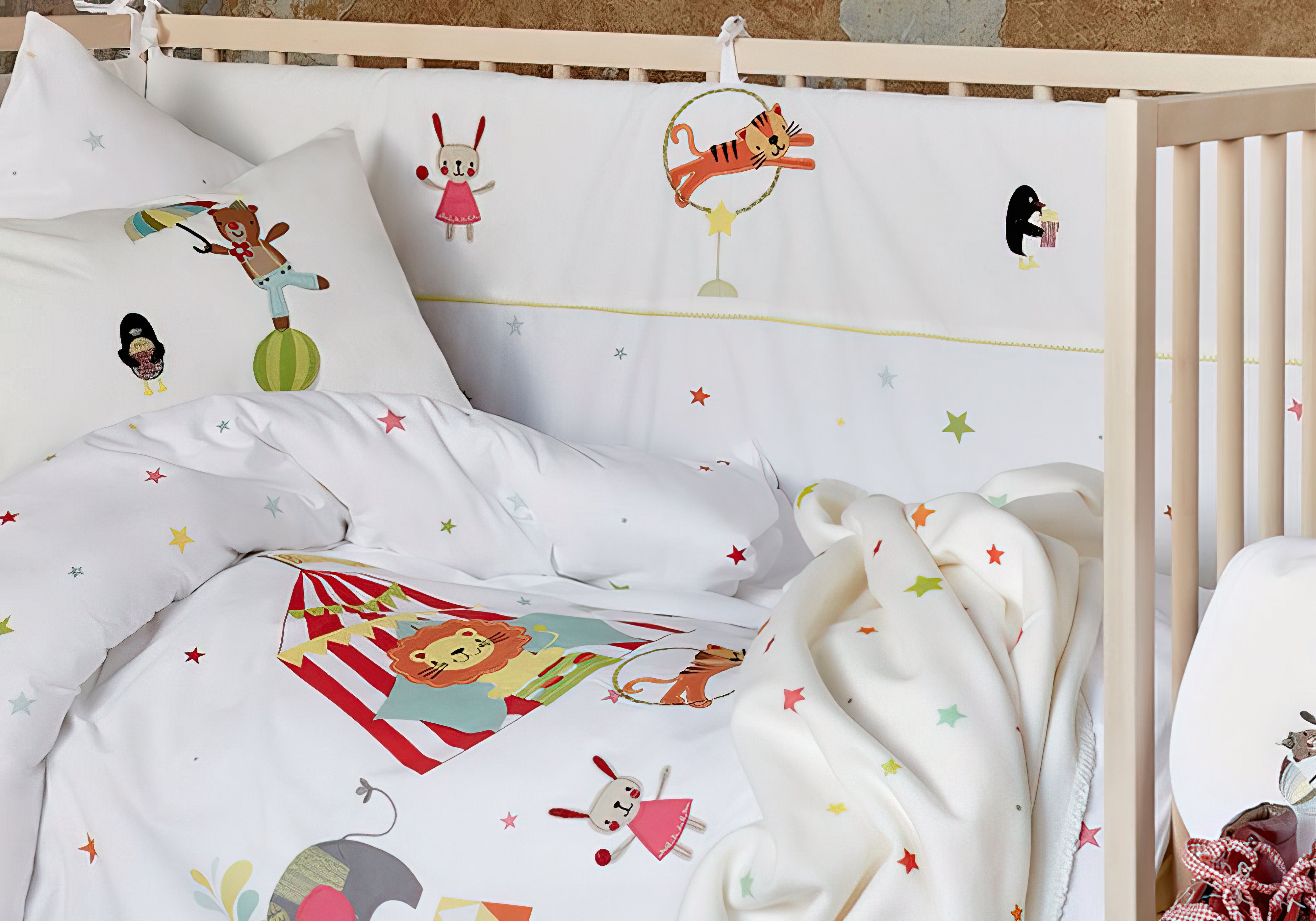 Комплект детского постельного белья Circus Karaca Home, Количество спальных мест Полуторный