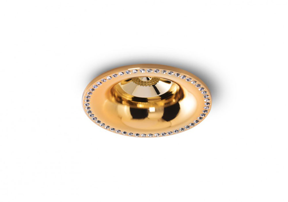 Светильник Adamo Midst Diamond (gold) AZ2740 Azzardo, Форма Круглый, Цвет Золотой