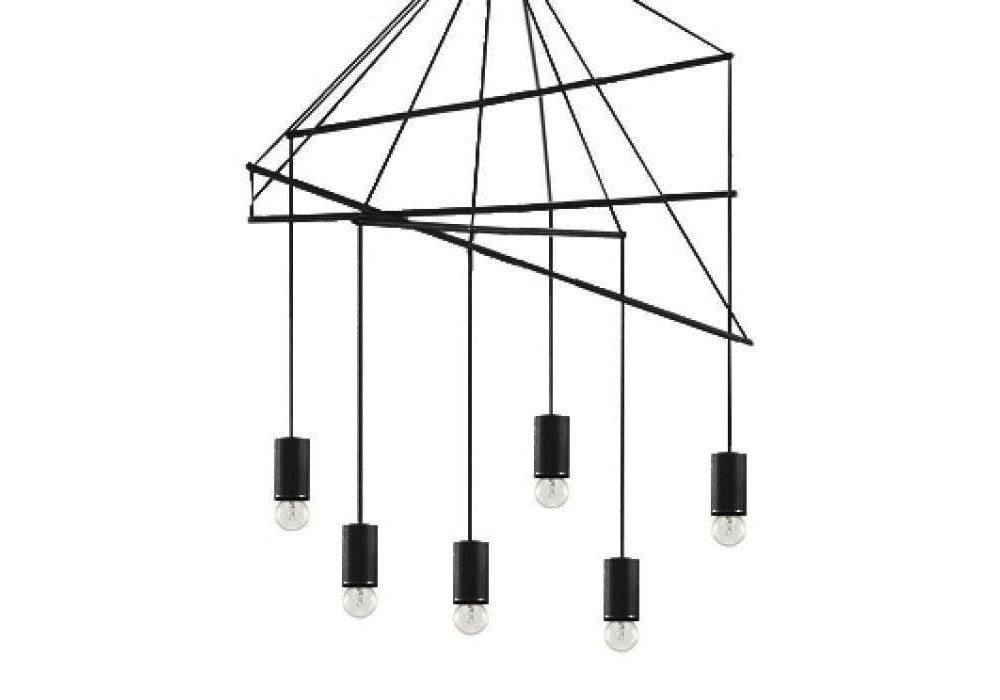 Люстра POP SP6 Ideal Lux, Тип Подвесная, Источник света Лампа накаливания