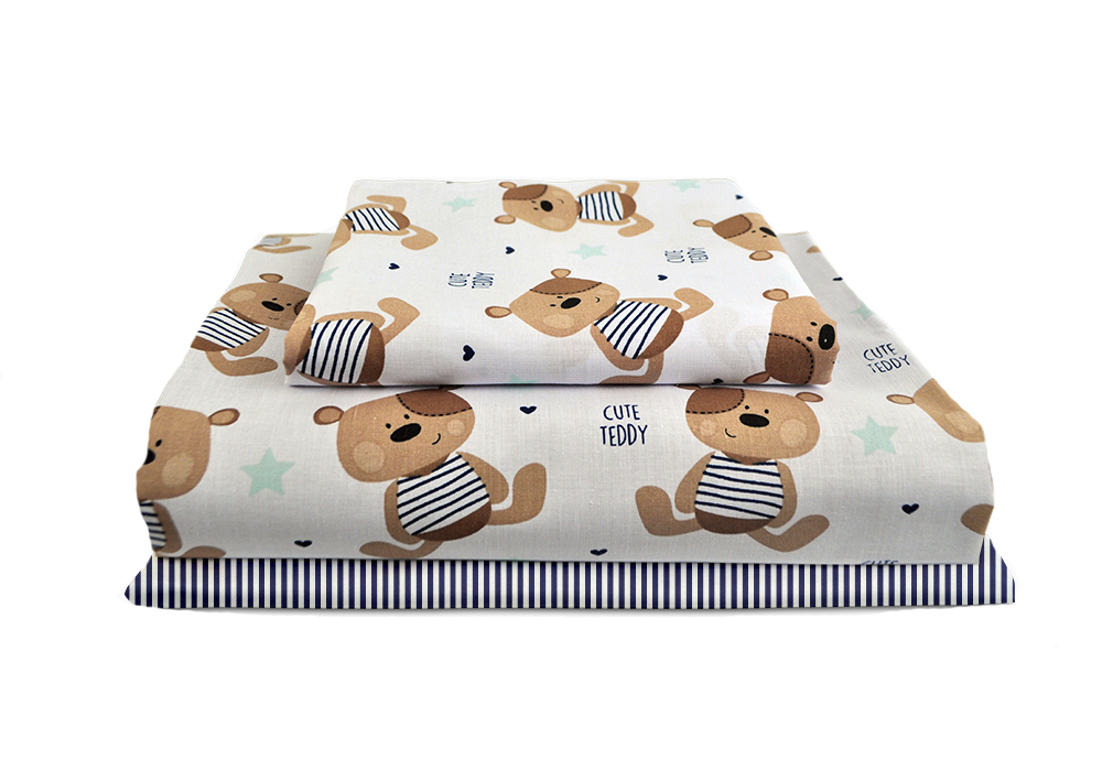 Комплект детского постельного белья Bear Cosas, Количество спальных мест Односпальный