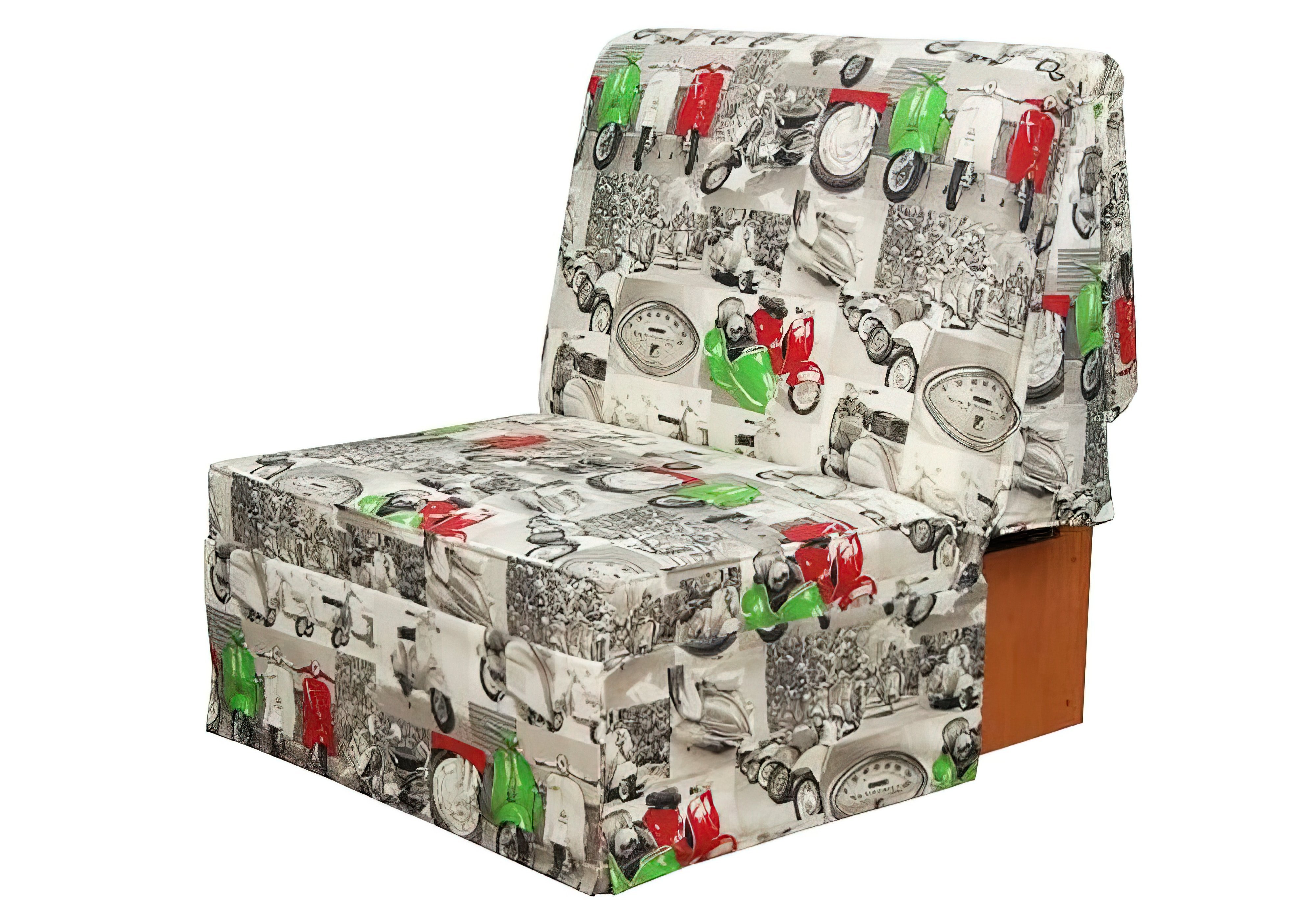 Кресло-кровать Тихон Катунь, Ширина 90см, Глубина 105см, Высота 105см