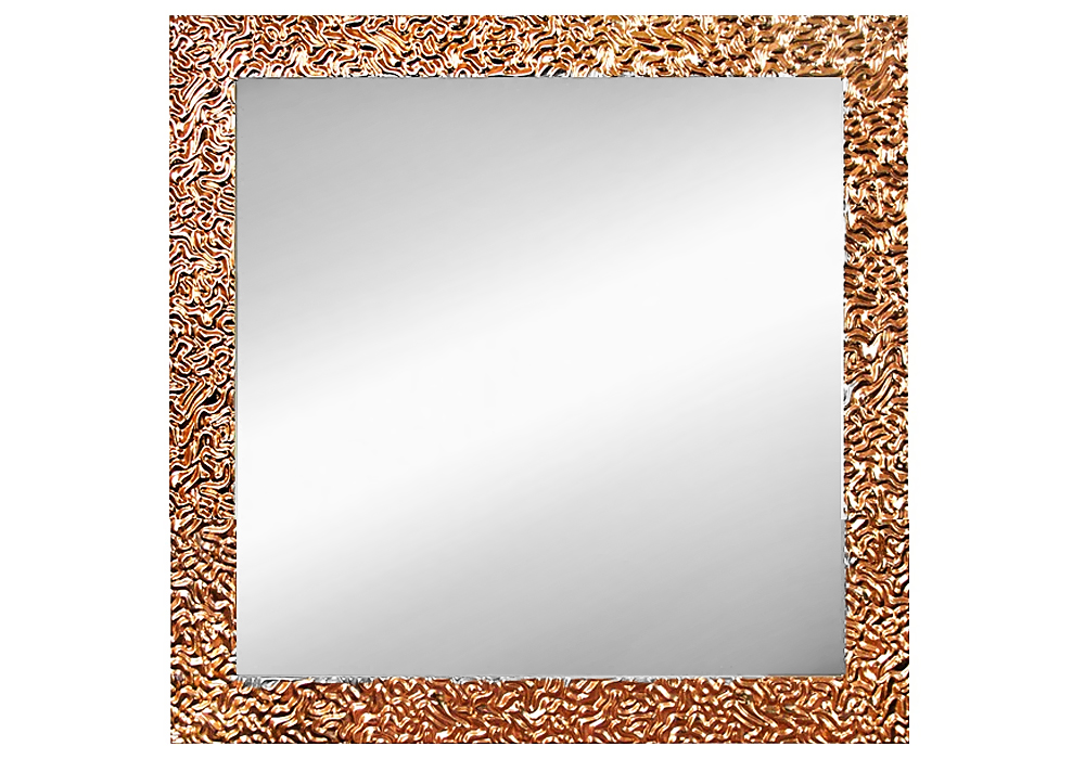 Зеркало для ванной Z1434-G 600 х 600 Арт-Дизайн, Высота 71см, Материал Пластик