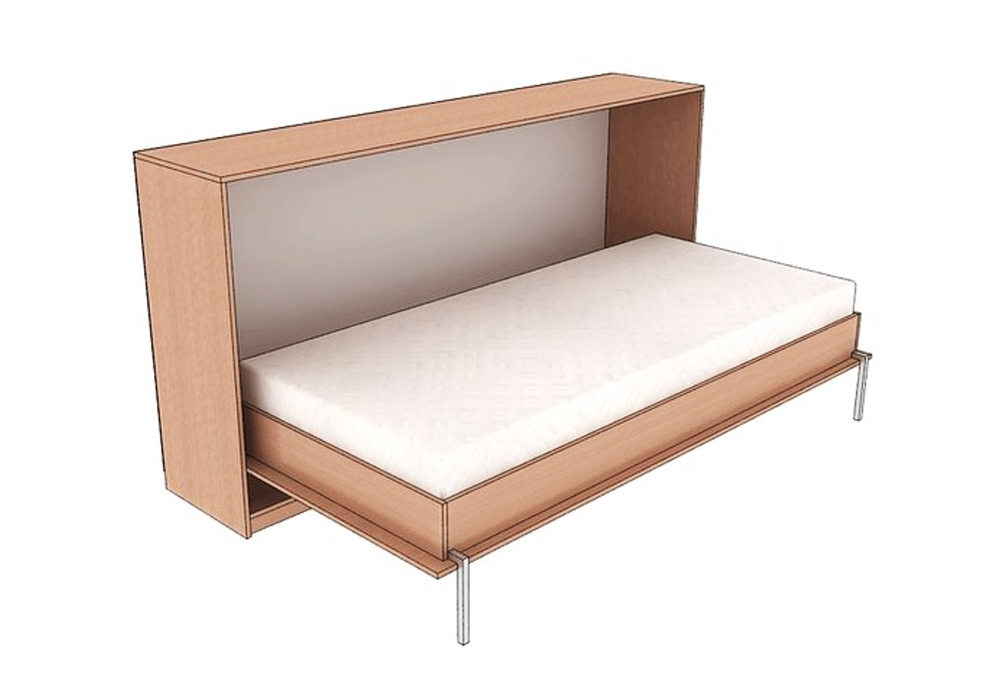 Ліжко-трансформер односпальне 70x200 Мебелум