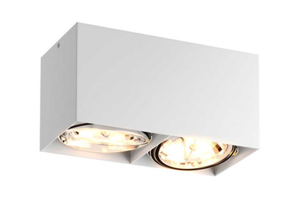 Спот BOX  SL 2 89949-G9 Zuma Line, Тип Потолочный, Вид Лампа, Форма Прямоугольный