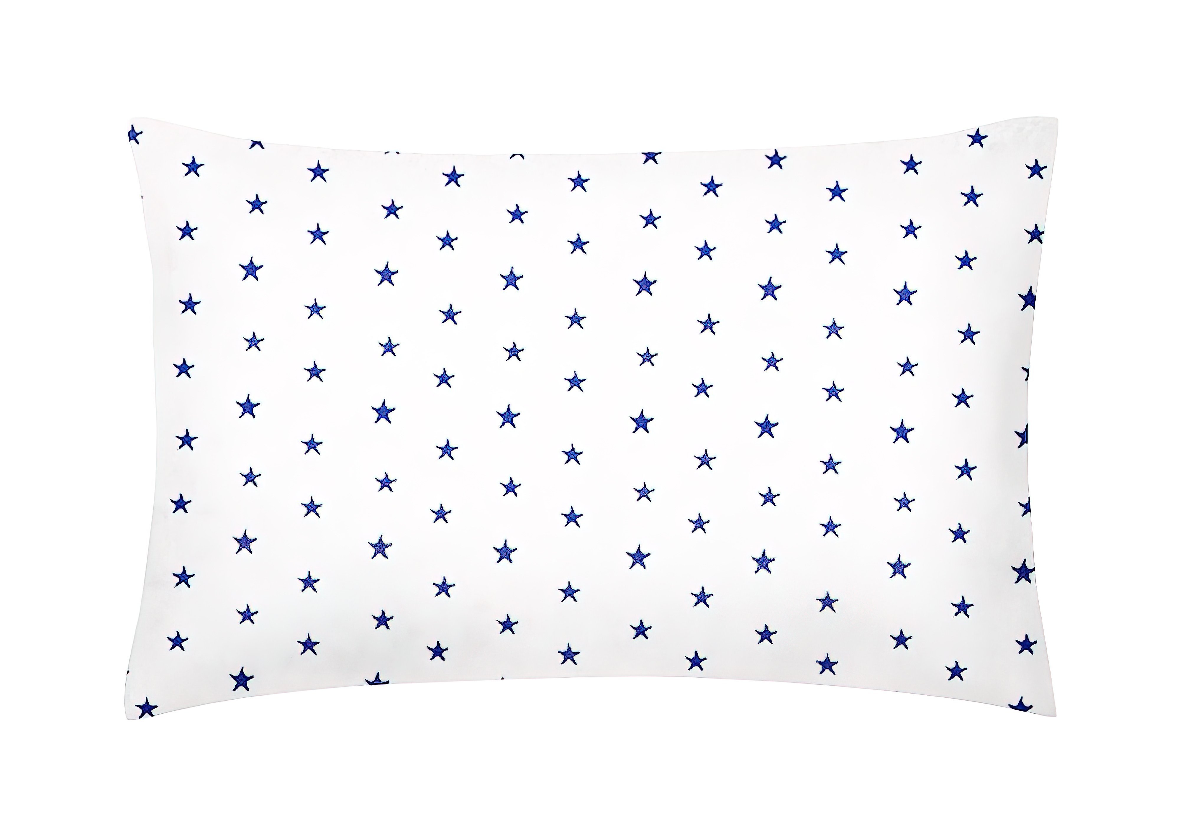 Наволочка Звезда Синяя Cosas, Размер 50х70 см, Тип волокна Натуральный