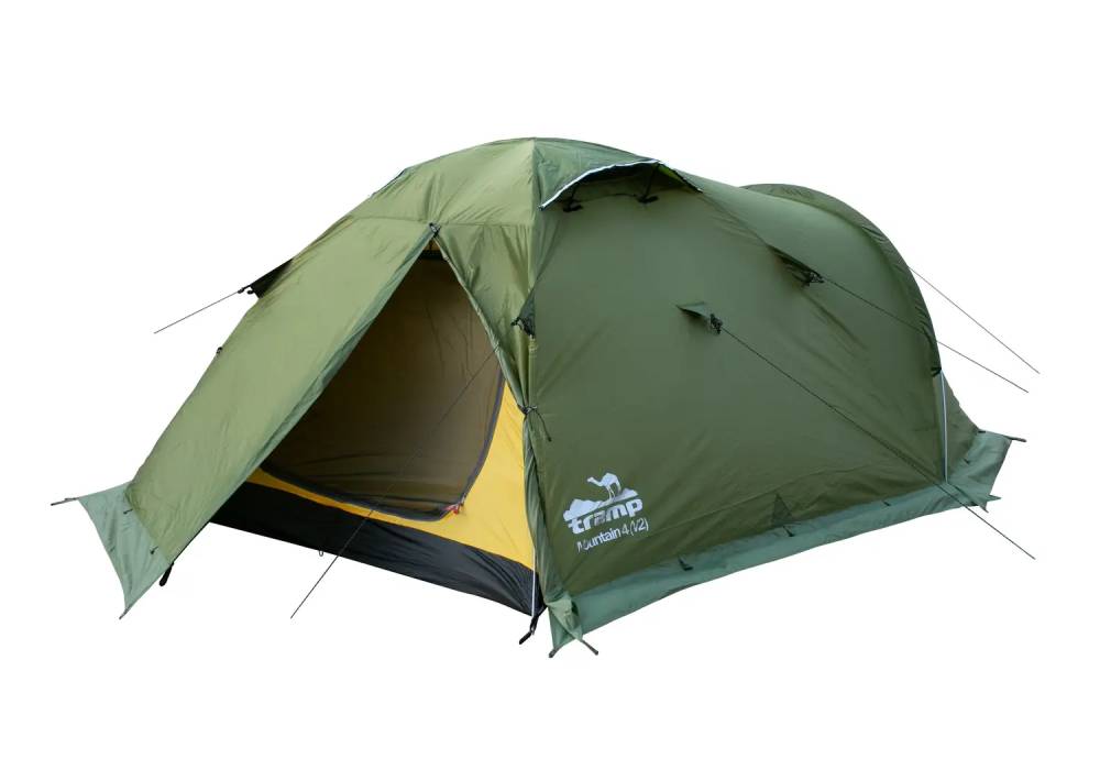 Палатка Mountain 4 v2 TRT-024 Tramp, Тип Туристические, Ширина 410см