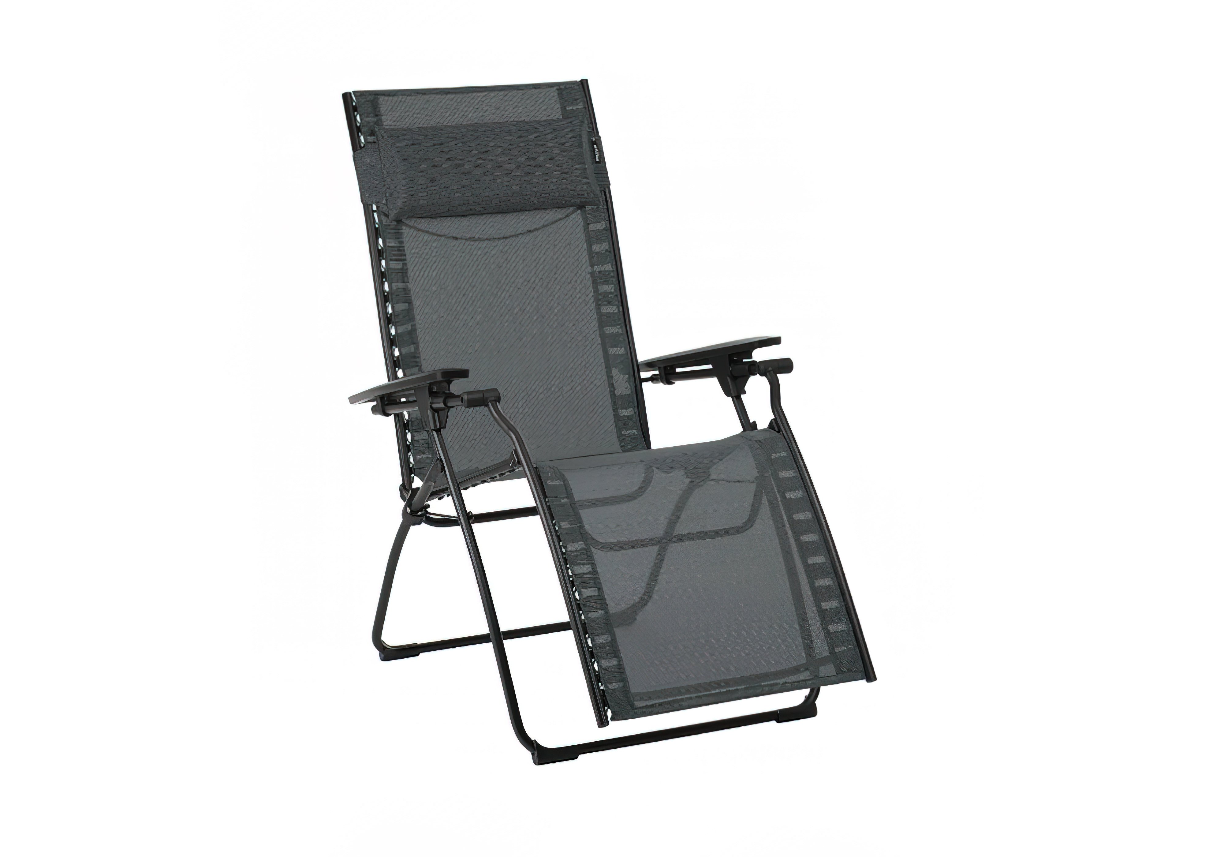 Кресло Futura XL Duo Black Lafuma, Ширина 76см, Глубина 90см, Высота 125см