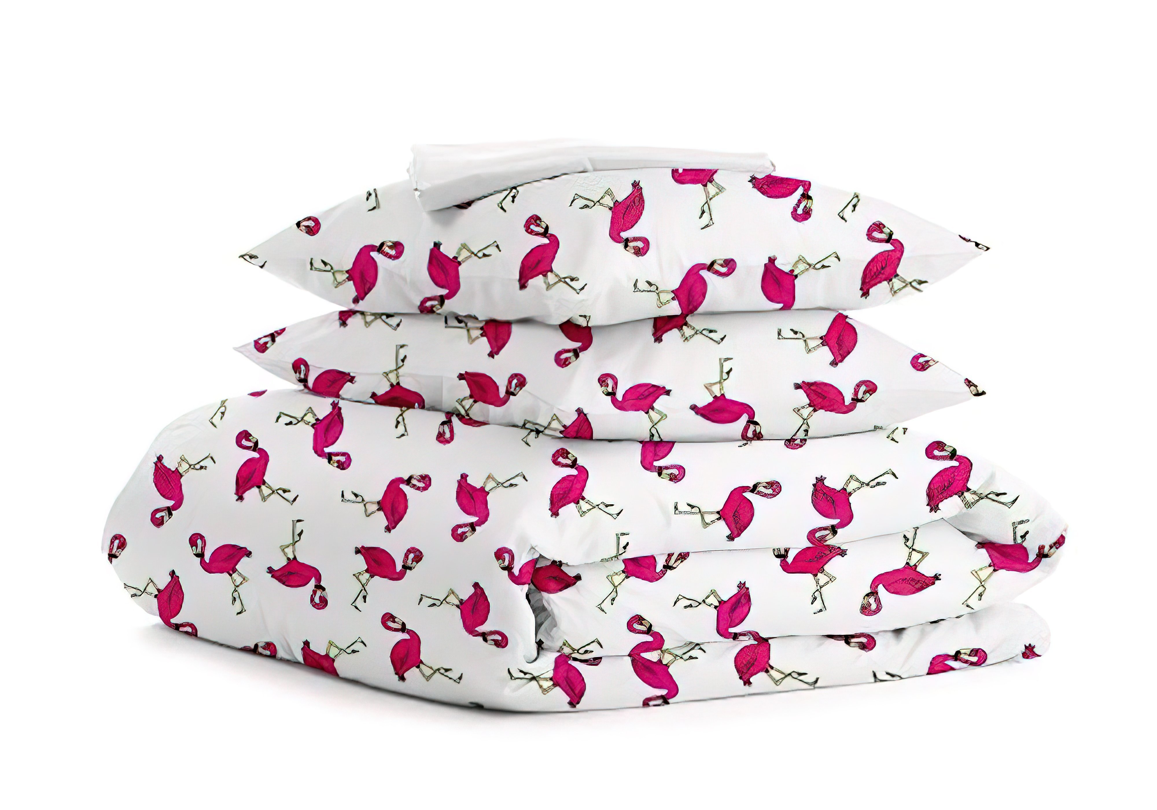 Комплект постельного белья Flamingo 1 Cosas, Пол Женщина, Количество предметов Четыре