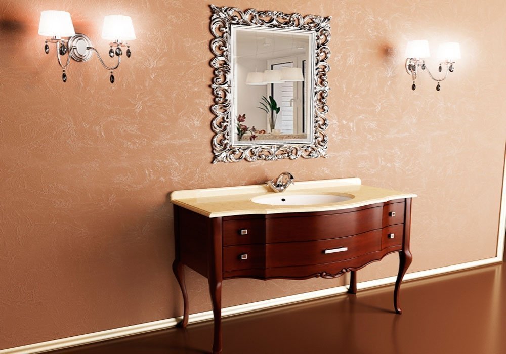  Недорого Меблі для ванної кімнати  Комплект меблів для ванної "Angelique" Marsan 