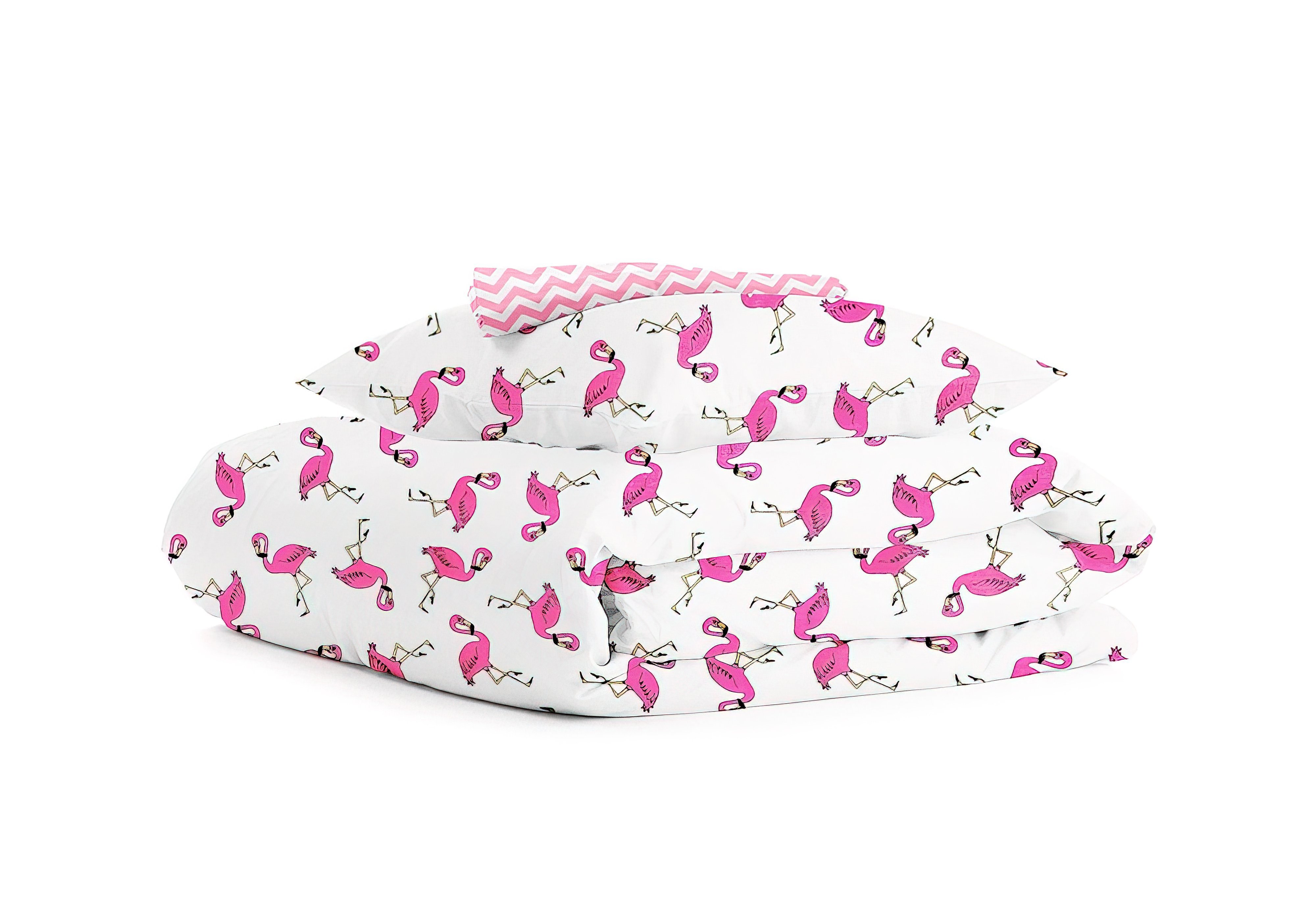 Комплект постельного белья Flamingo ZigZag Cosas, Пол Женщина, Количество предметов Три