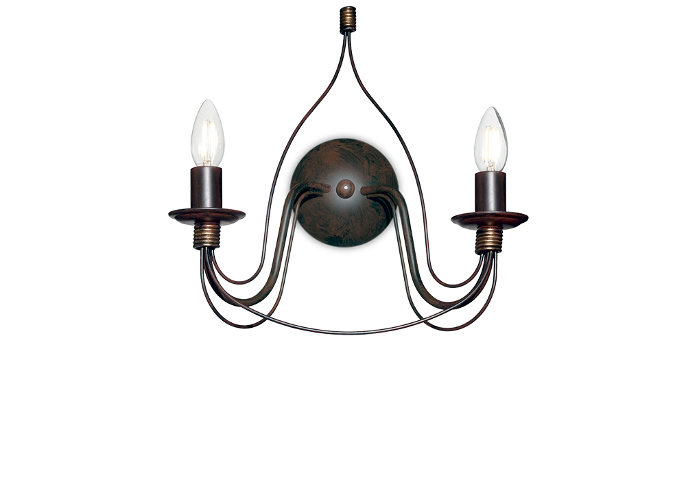 Бра CORTE AP2 Ideal Lux, Тип Настенное, Источник света Лампа накаливания