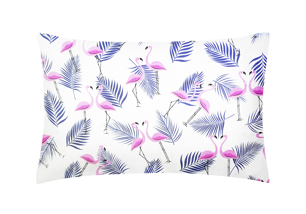 Наволочка детская Flamingo Palm Cosas, Цвет Сиреневый, Материал Хлопок