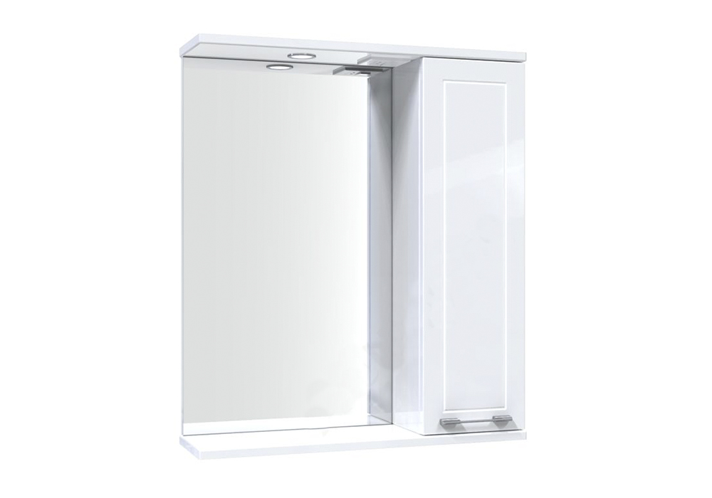 Зеркальный шкаф для ванной Elegance 50 Aquarius, Глубина 17см, Высота 70см