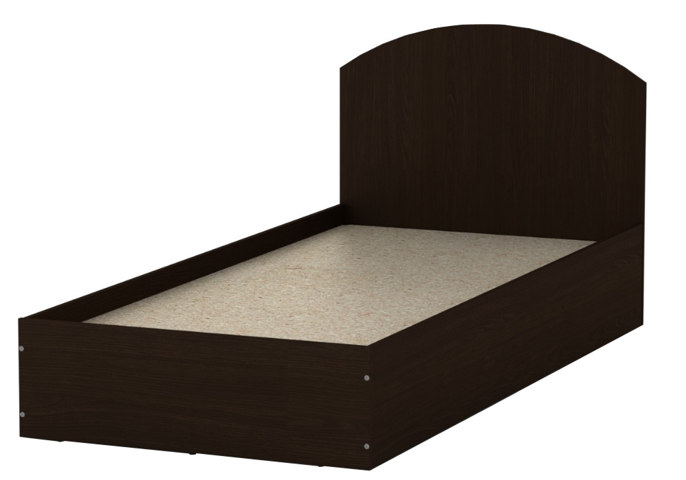 Кровать-90 Компанит, Размер спального места 90х200 см, Ширина 95см