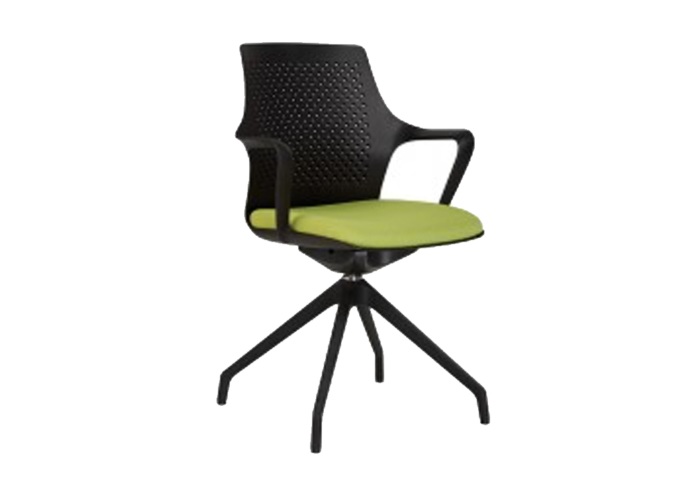Кресло GEMINA black SWG PL68-4S Новый стиль, Высота 87см, Ширина сиденья 43см