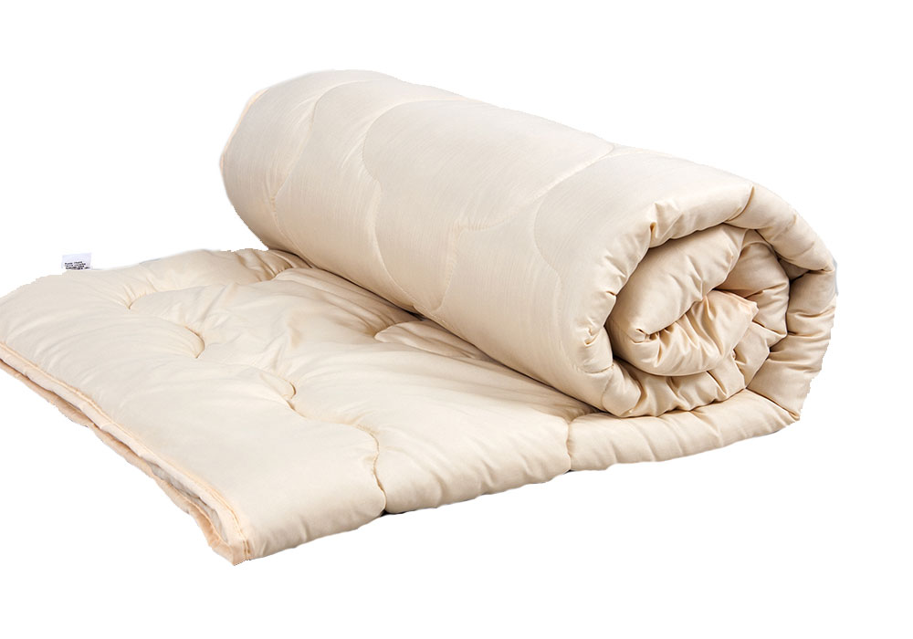Одеяло Comfort Wool бежевое Lotus, Количество спальных мест Полуторное